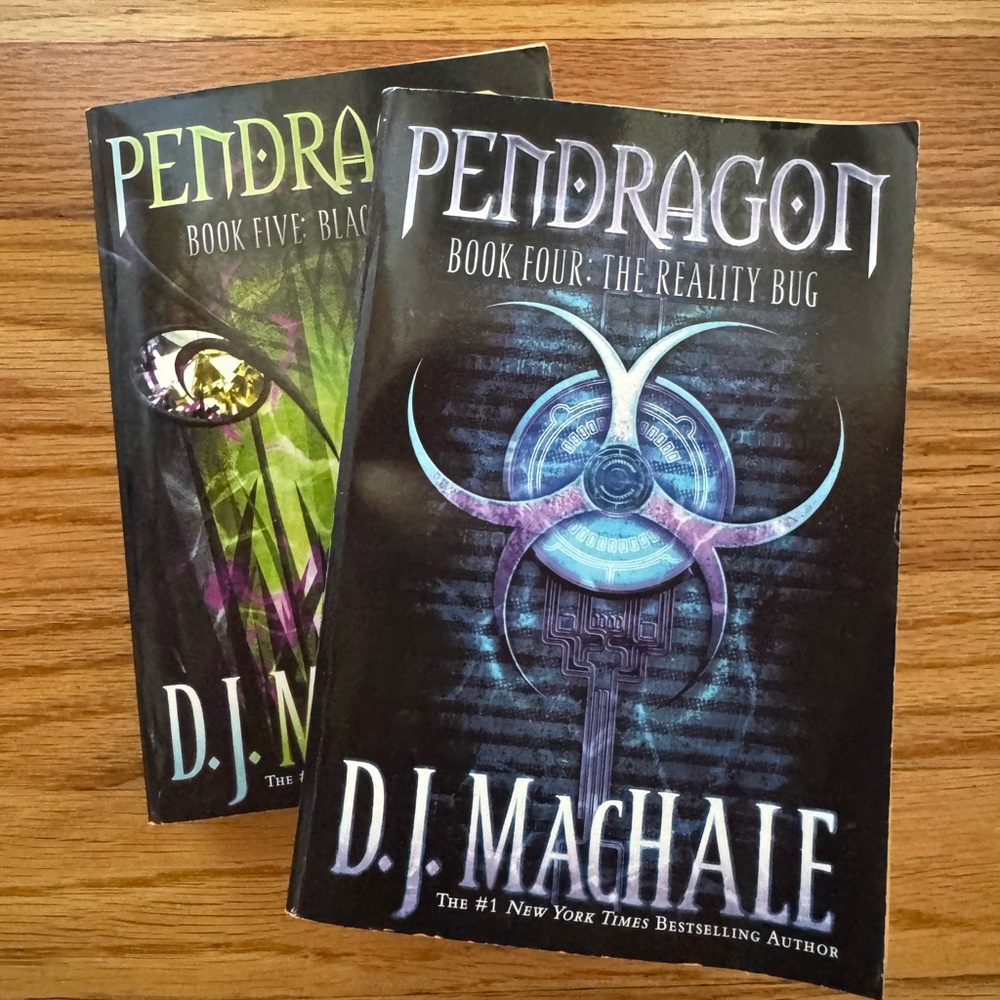 Pendragon books #4,#5